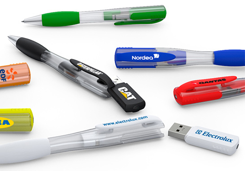 ボールペン兼用USBメモリ（INK）