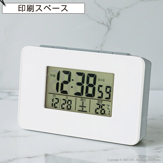 電波目覚まし時計　No.12