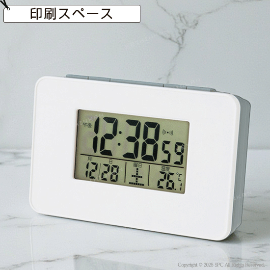 電波目覚まし時計　No.12