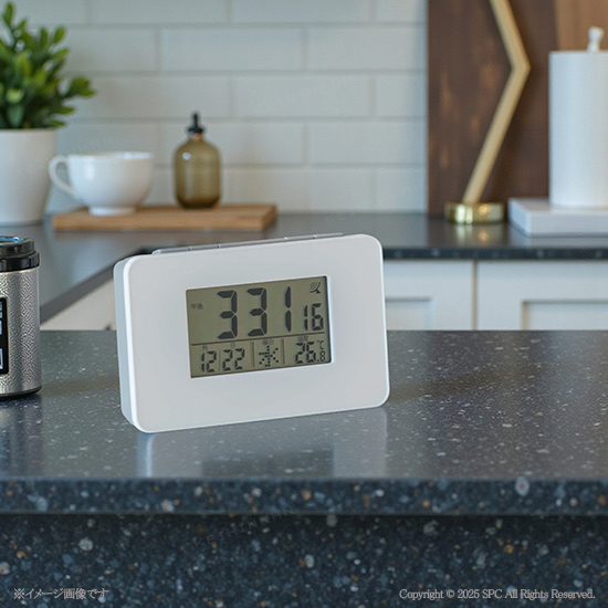 電波目覚まし時計　No.12