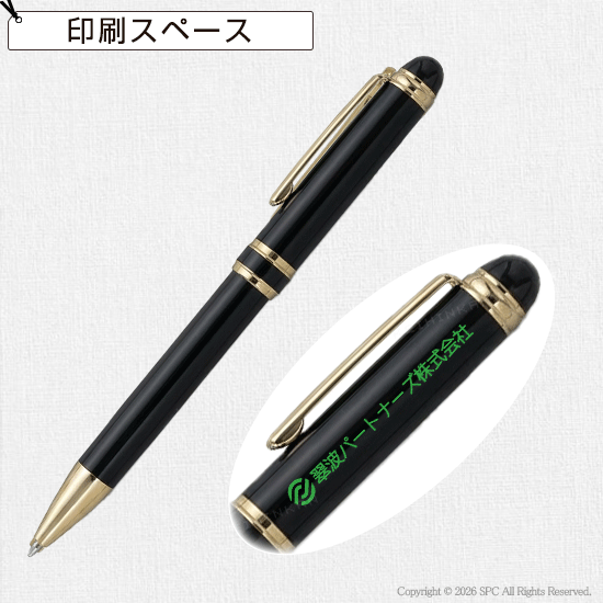 プラチナ　ダブルアクションR3マーブル　多機能ペン　ブラックマーブル