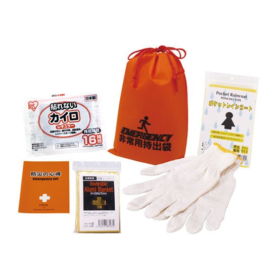 コンパクト防災6点セット