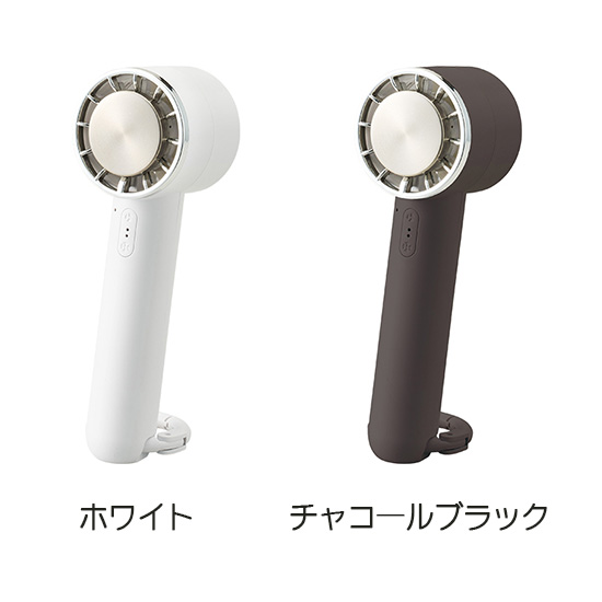カラビナUSB扇風機（冷却プレート付）
