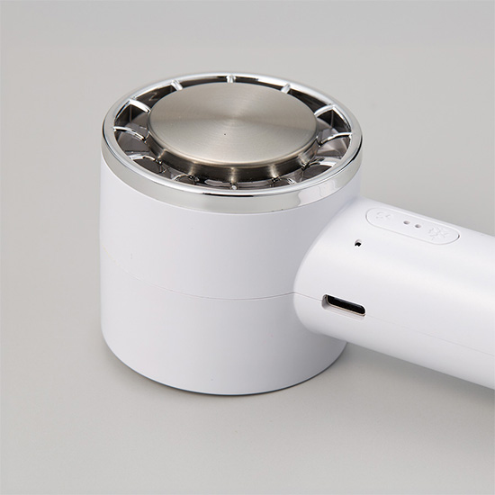 カラビナUSB扇風機（冷却プレート付）