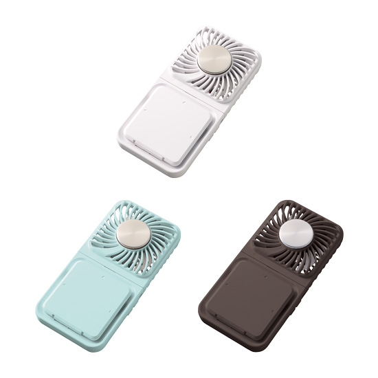 スマホ立て付き冷却プレート