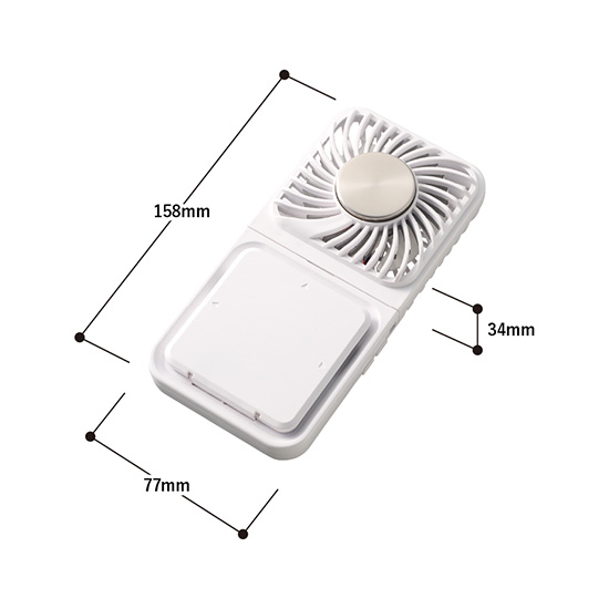スマホ立て付き冷却プレート