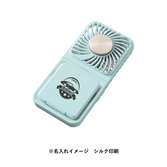 スマホ立て付き冷却プレート