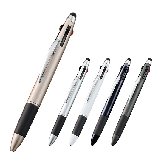 サステナブル タッチ付多色ペン