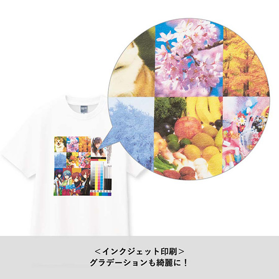プリント対応ベーシックTシャツ