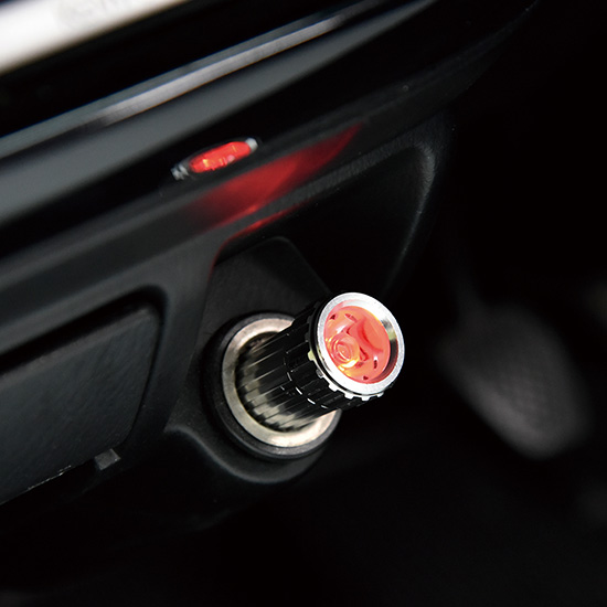 車載防災　カーチャージライト（12V）