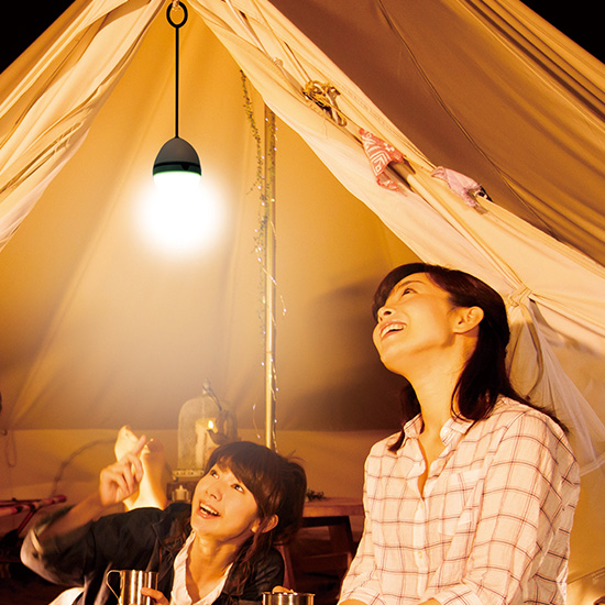 2WAY　タマゴ型ランプ