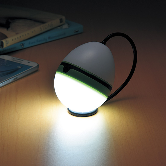 2WAY　タマゴ型ランプ