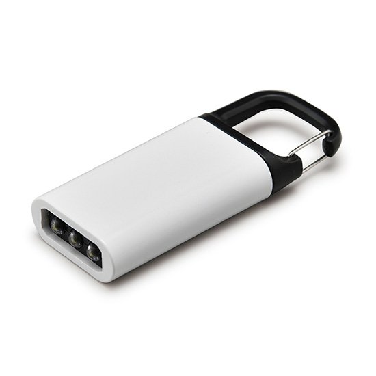 カラビナ付ポケットライト