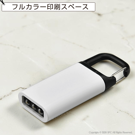 カラビナ付ポケットライト