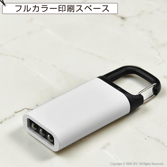 カラビナ付ポケットライト
