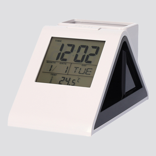 ペン立て付きマルチクロック