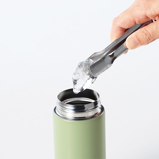 ワンプッシュ式保冷保温ボトル　300