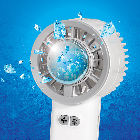 アイスプレート付きクーラーファン