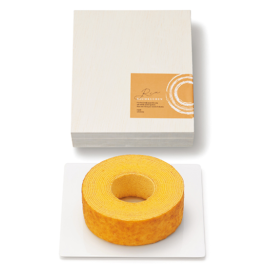 しあわせを結ぶ輪　バウムクーヘン～木箱でお届け～　APH010H