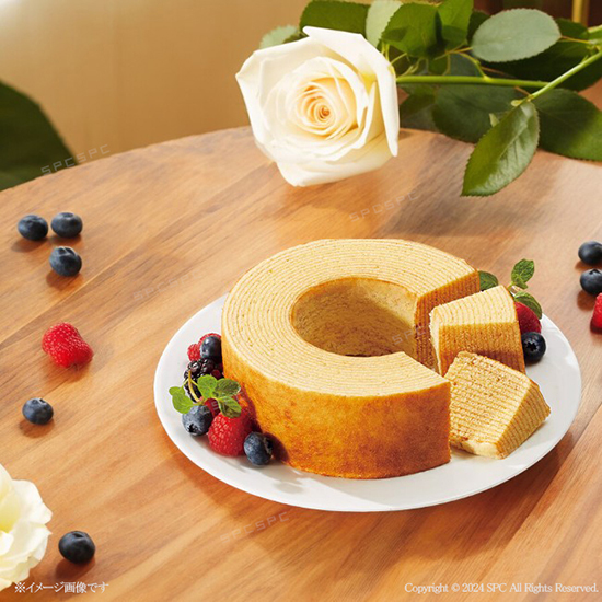 しあわせを結ぶ輪　バウムクーヘン～木箱でお届け～　APH010H