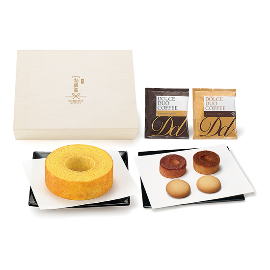 オリジナル木箱入り　バウムギフトセットA