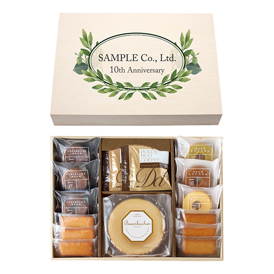 オリジナル木箱入り　バウムギフトセットF