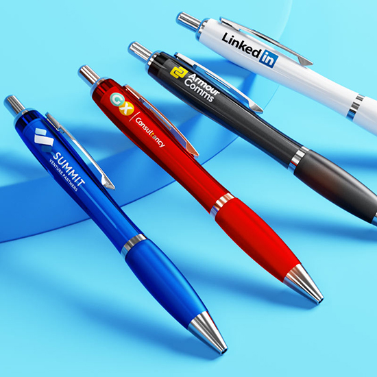 ノック式ボールペン（CUR）