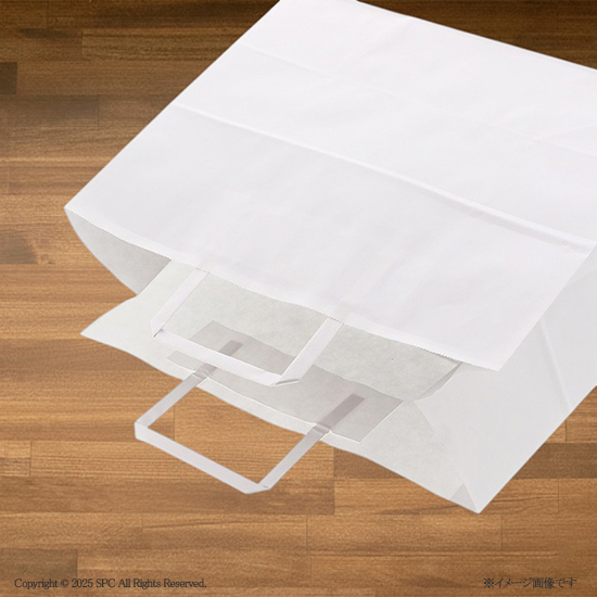 手提げ袋　白無地