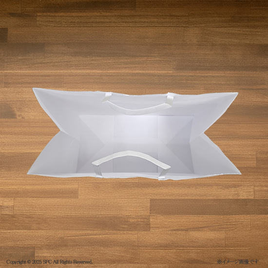 手提げ袋　白無地