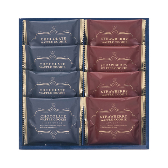 サクサク食感の焼きワッフル