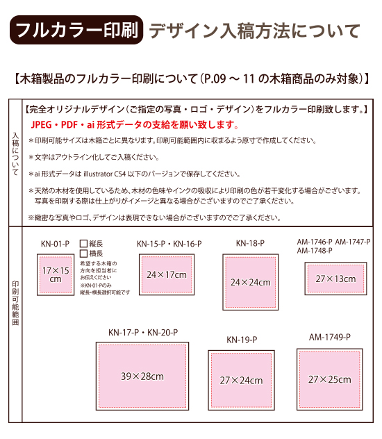フルカラーデザイン入稿方法