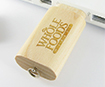 木製スティック型USBメモリ
