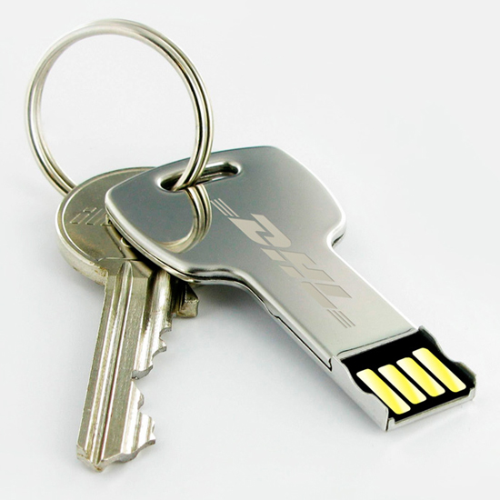 キー型USBメモリ※価格は4GB/1000個の場合【名入れ代を含む1個分の価格】